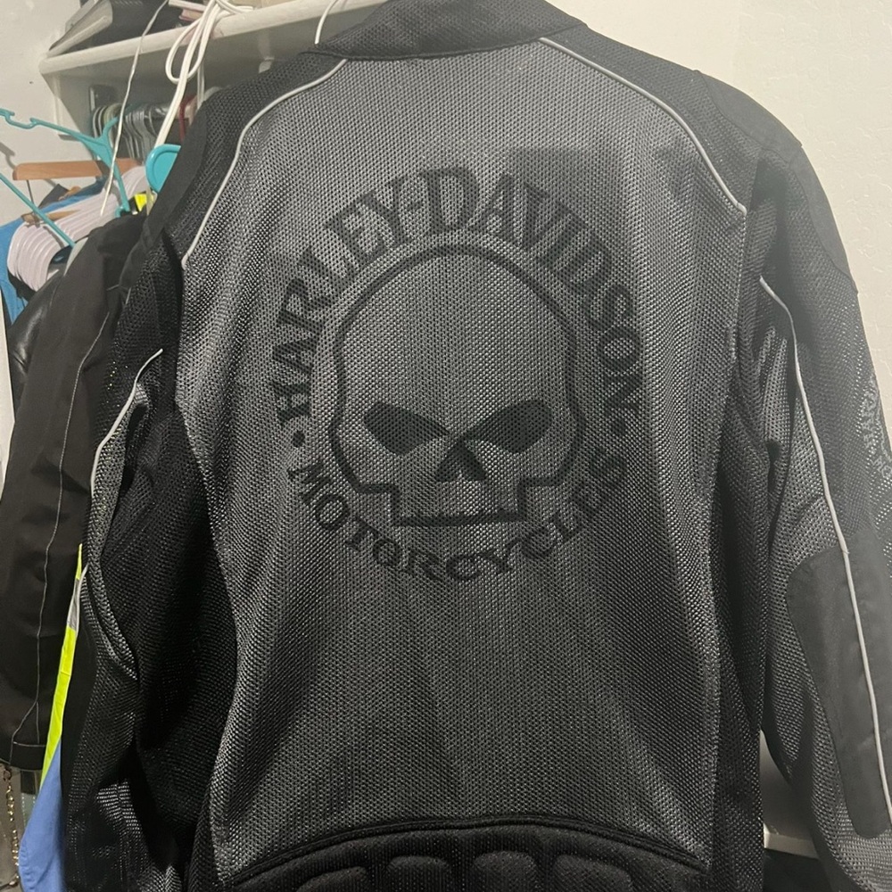 Harley-Davidson Black Mesh Jacket - Picture 2 of 2